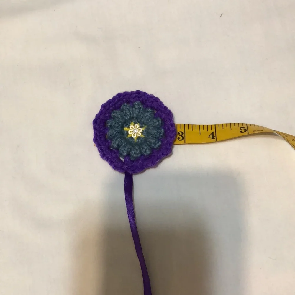 flower bookmark Handmade crochet